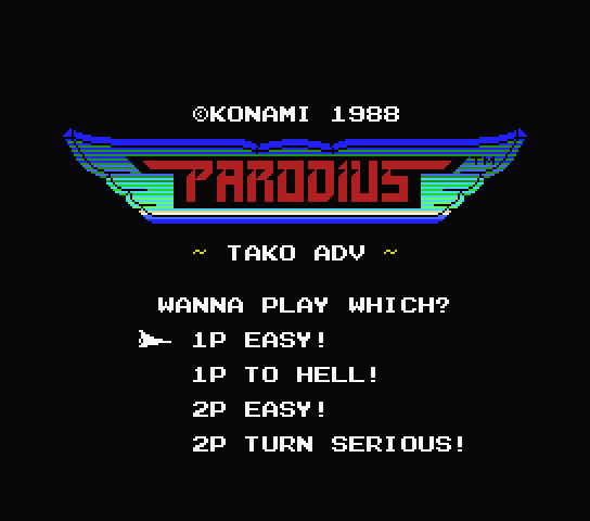 Parodius: Tako saves Earth パロディウス translation fix