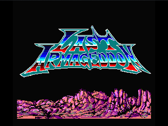 Title screen for Last Armageddon